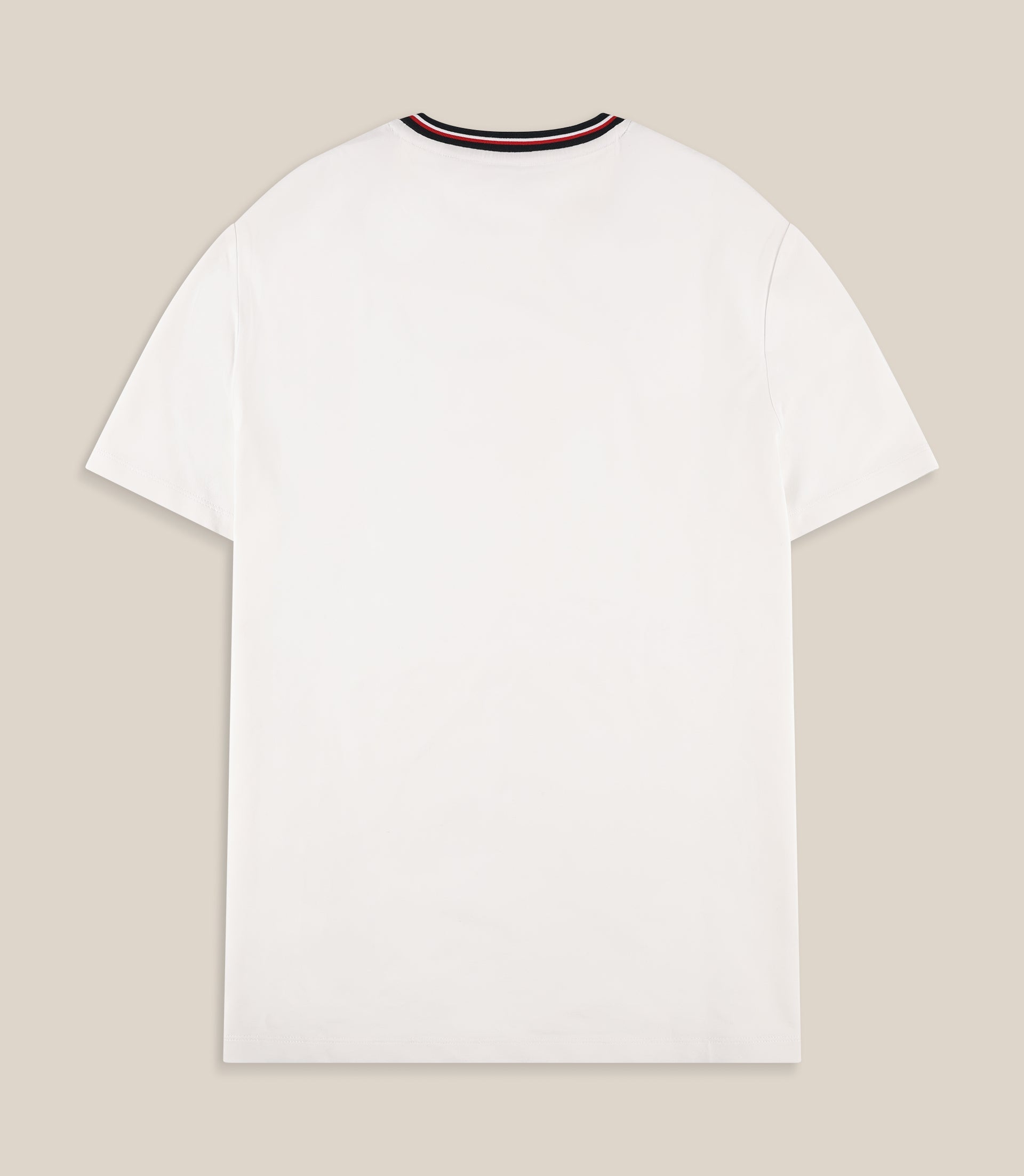 T-shirt col teddy blanc - IZAC