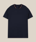T-shirt col teddy marine - IZAC