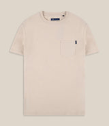 T-shirt à poche beige - IZAC