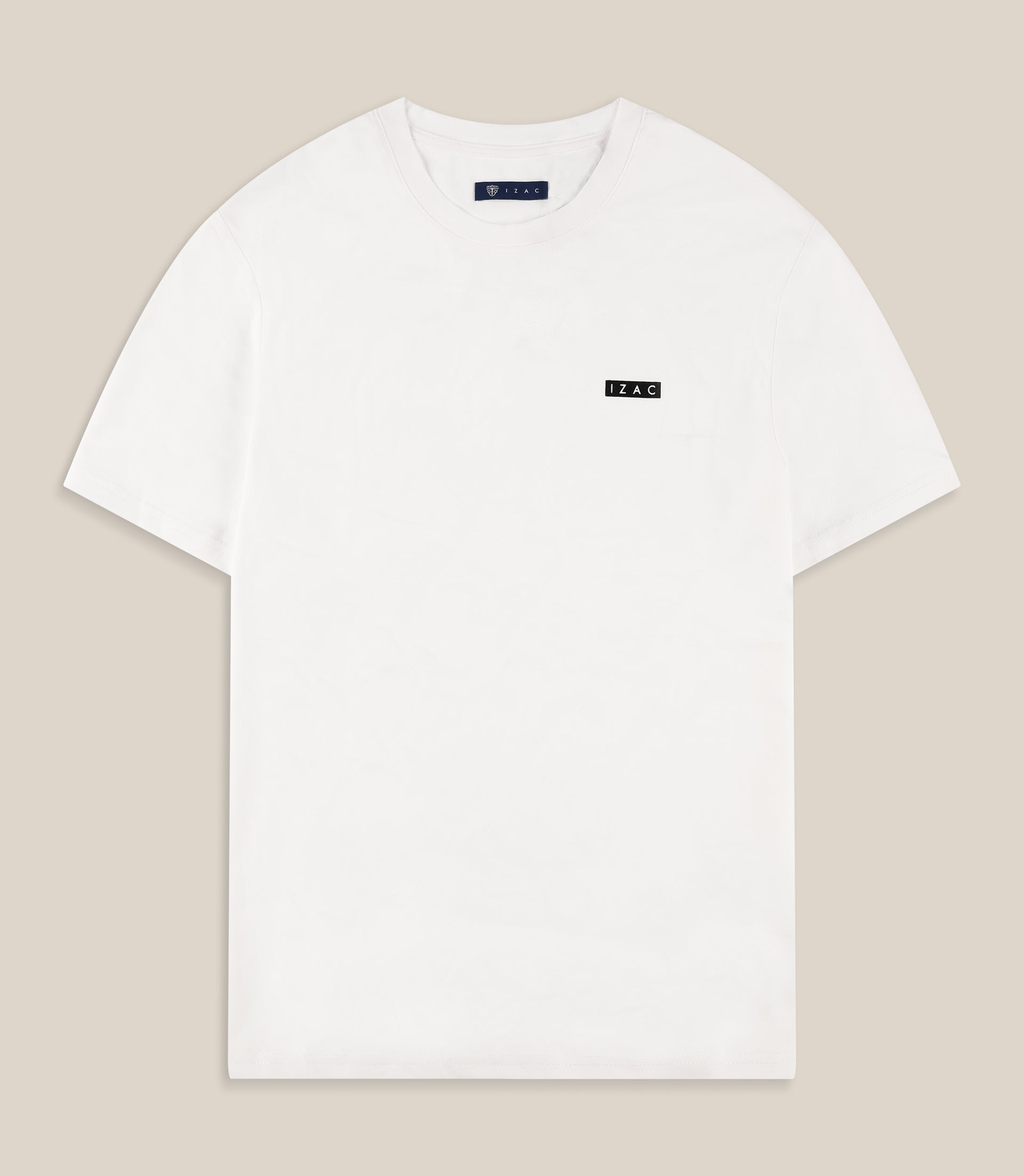 T-shirt en jersey blanc - IZAC