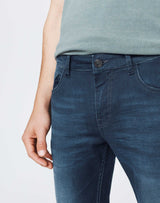 Jean enduit bleu gris délavé - IZAC