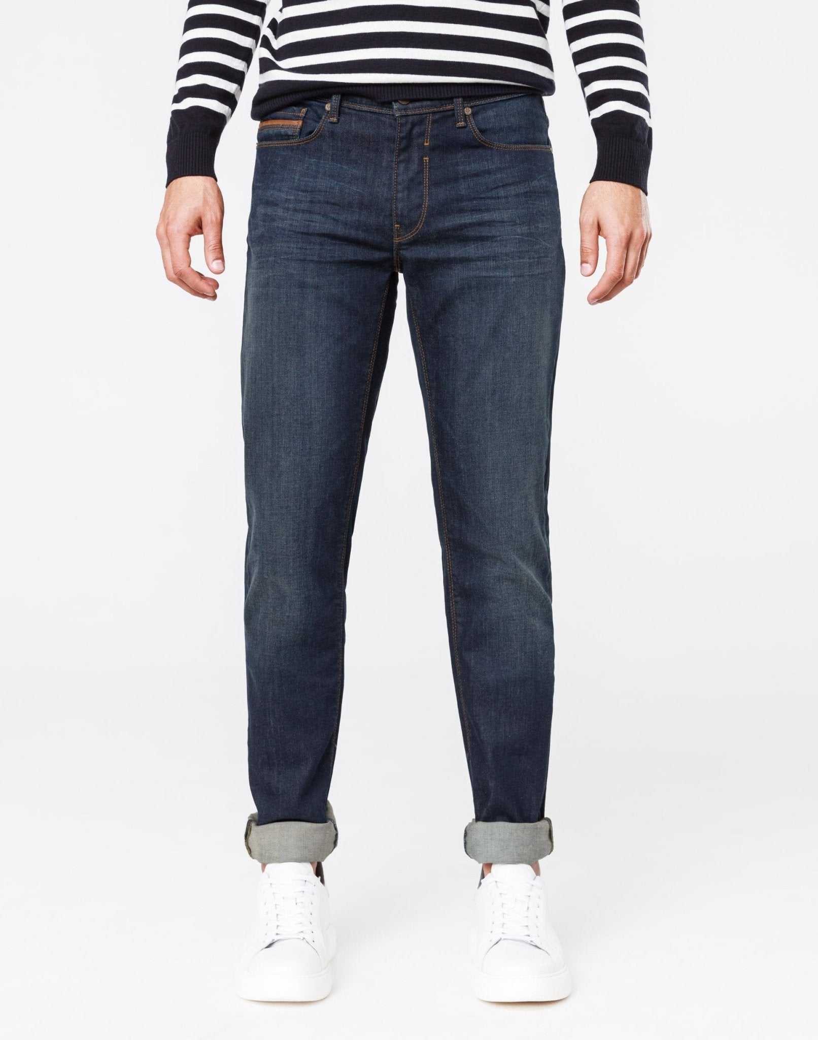 Jean droit délavé "Dollar" - IZAC