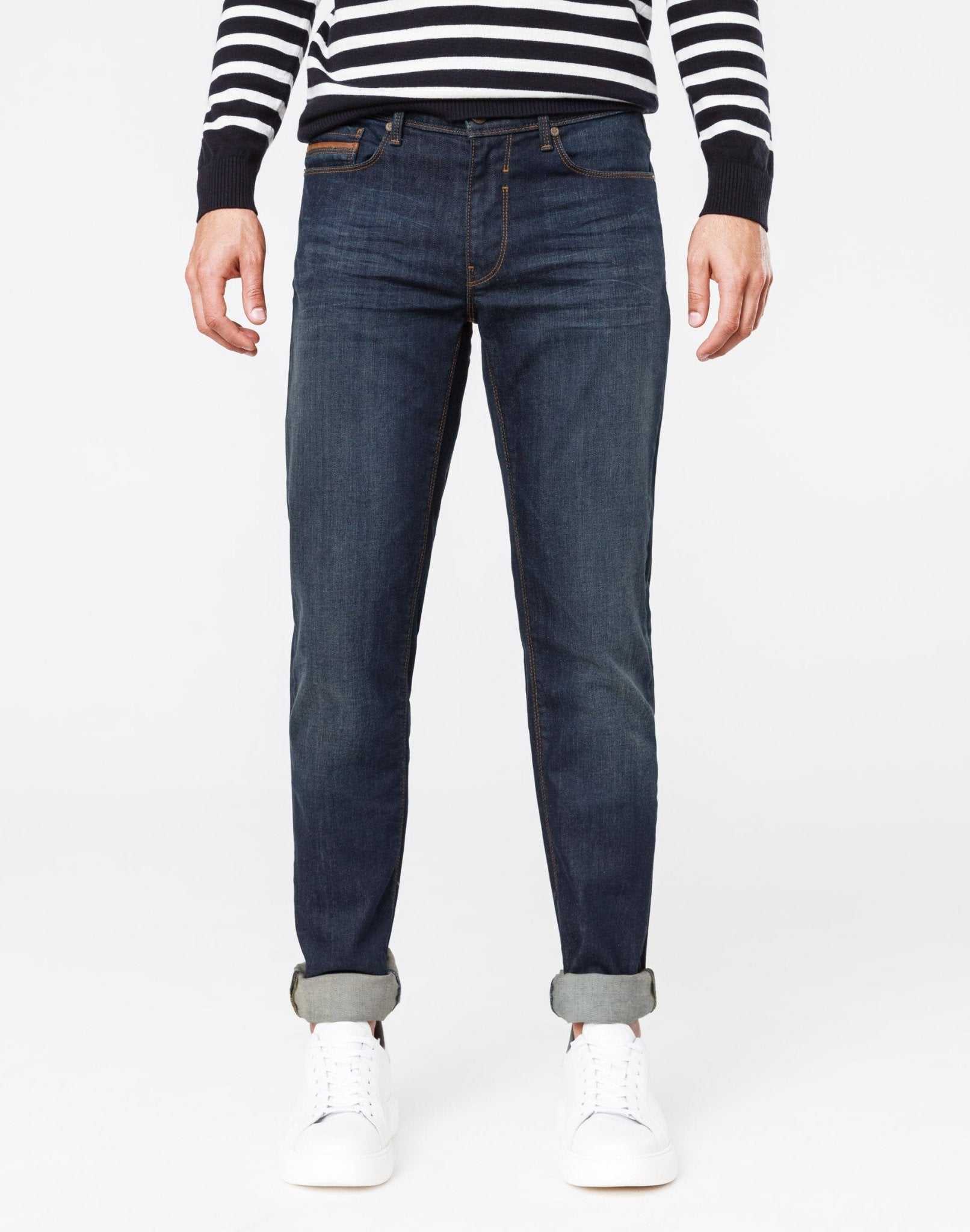 Jean droit délavé "Dollar" - IZAC