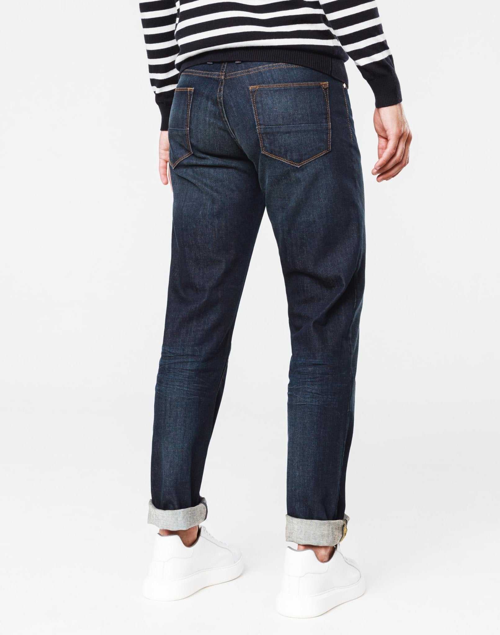 Jean droit délavé "Dollar" - IZAC