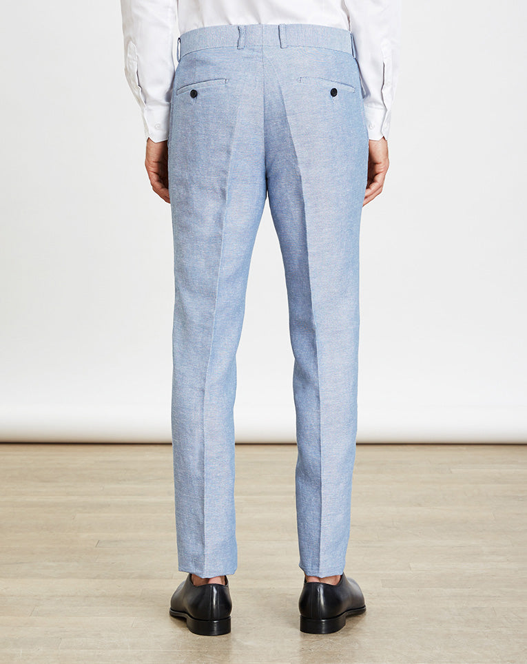 PANTALON VILLE SUPEC CIEL - IZAC