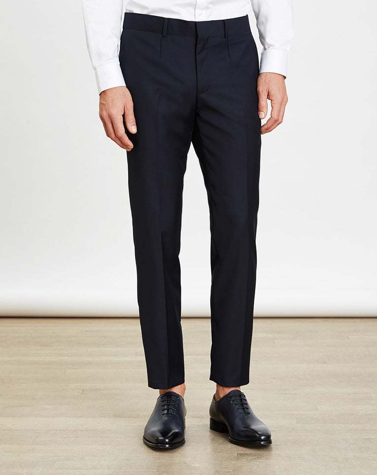 PANTALON VILLE SURBI NAVY - IZAC