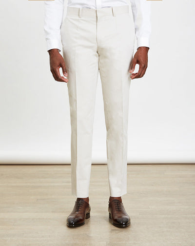 PANTALON VILLE SURZY BEIGE - IZAC