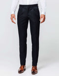 Pantalon navy esprit flanelle - IZAC