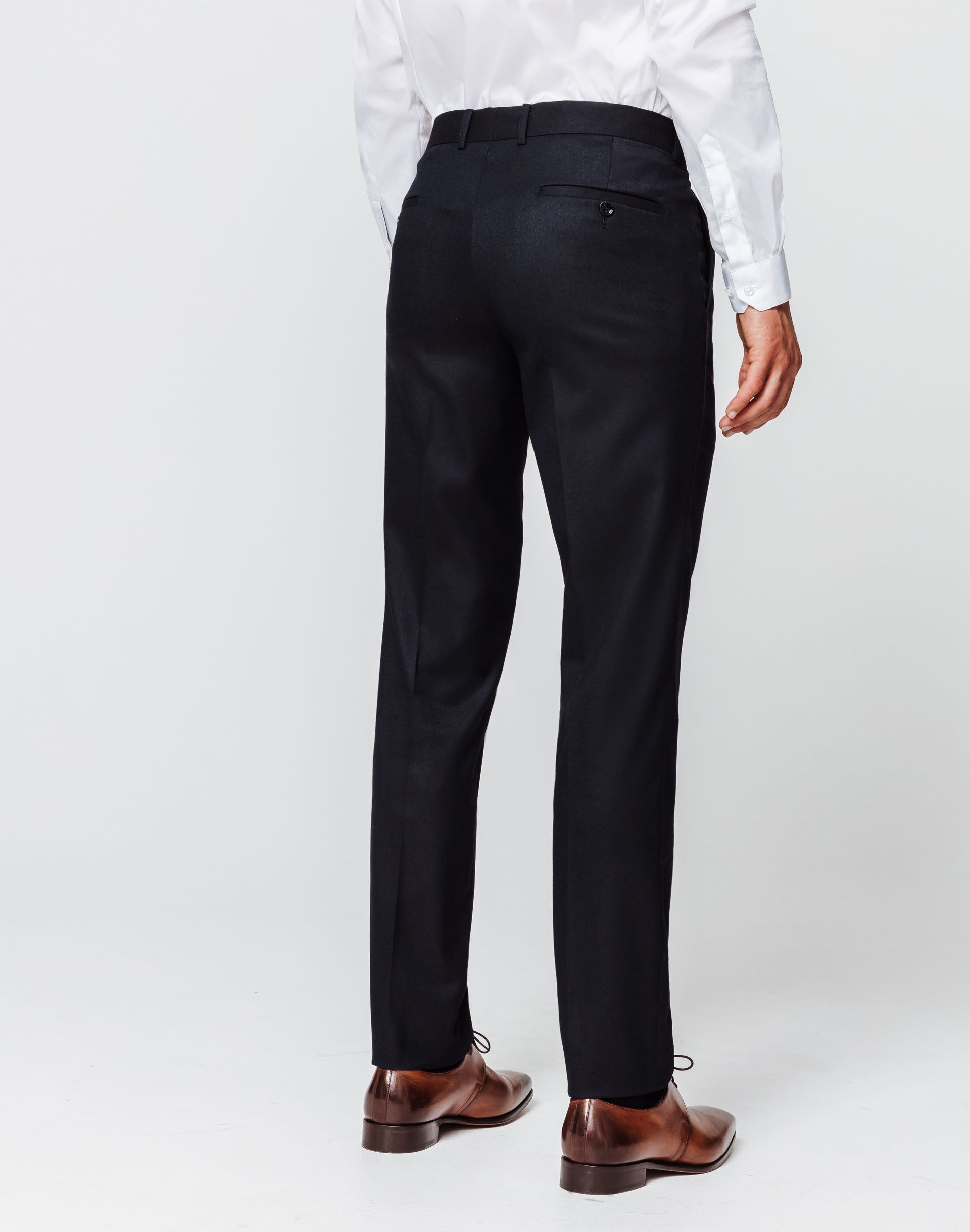 Pantalon navy esprit flanelle - IZAC