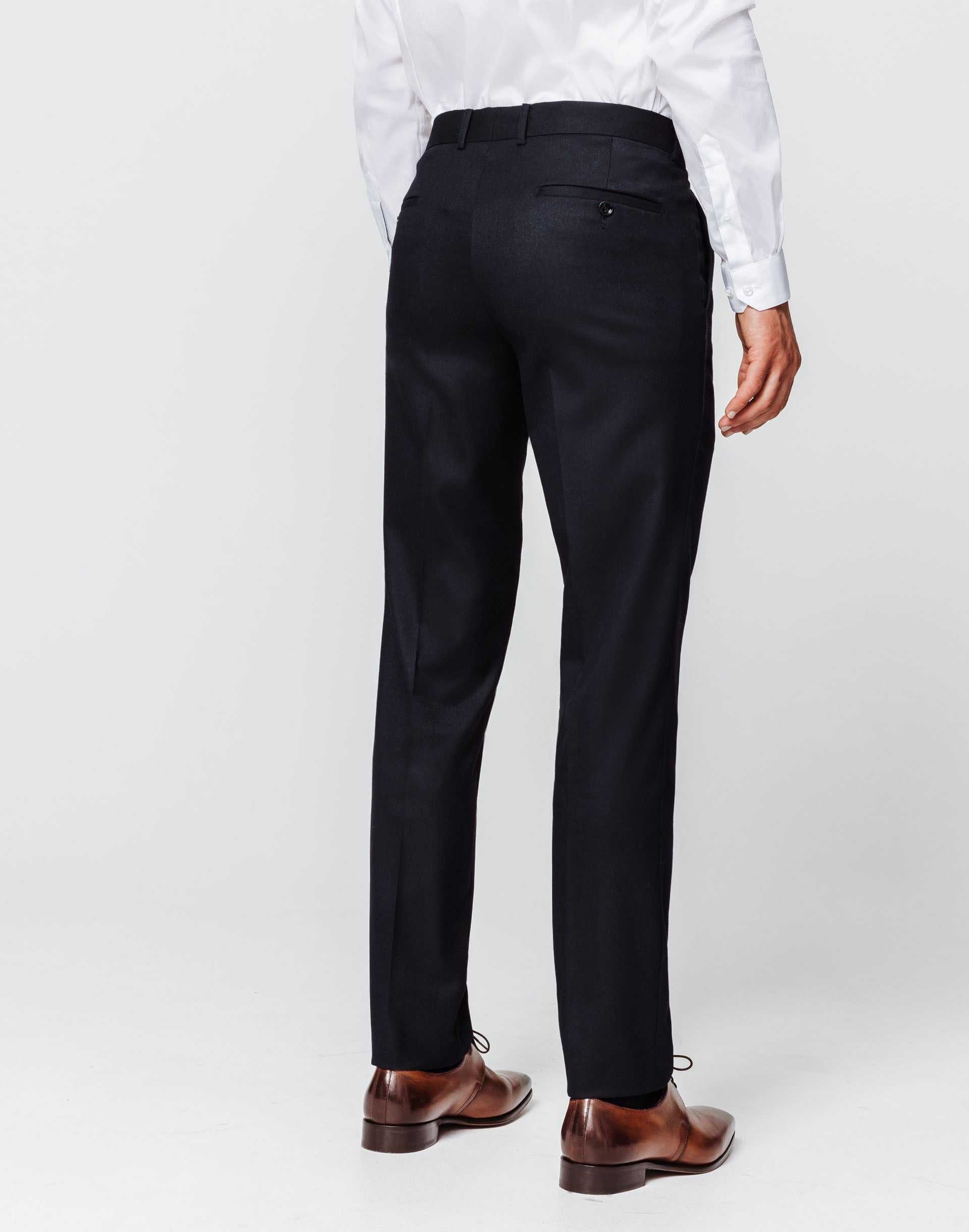 Pantalon navy esprit flanelle - IZAC