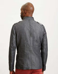 Veste courte militaire noire "Thai" - IZAC