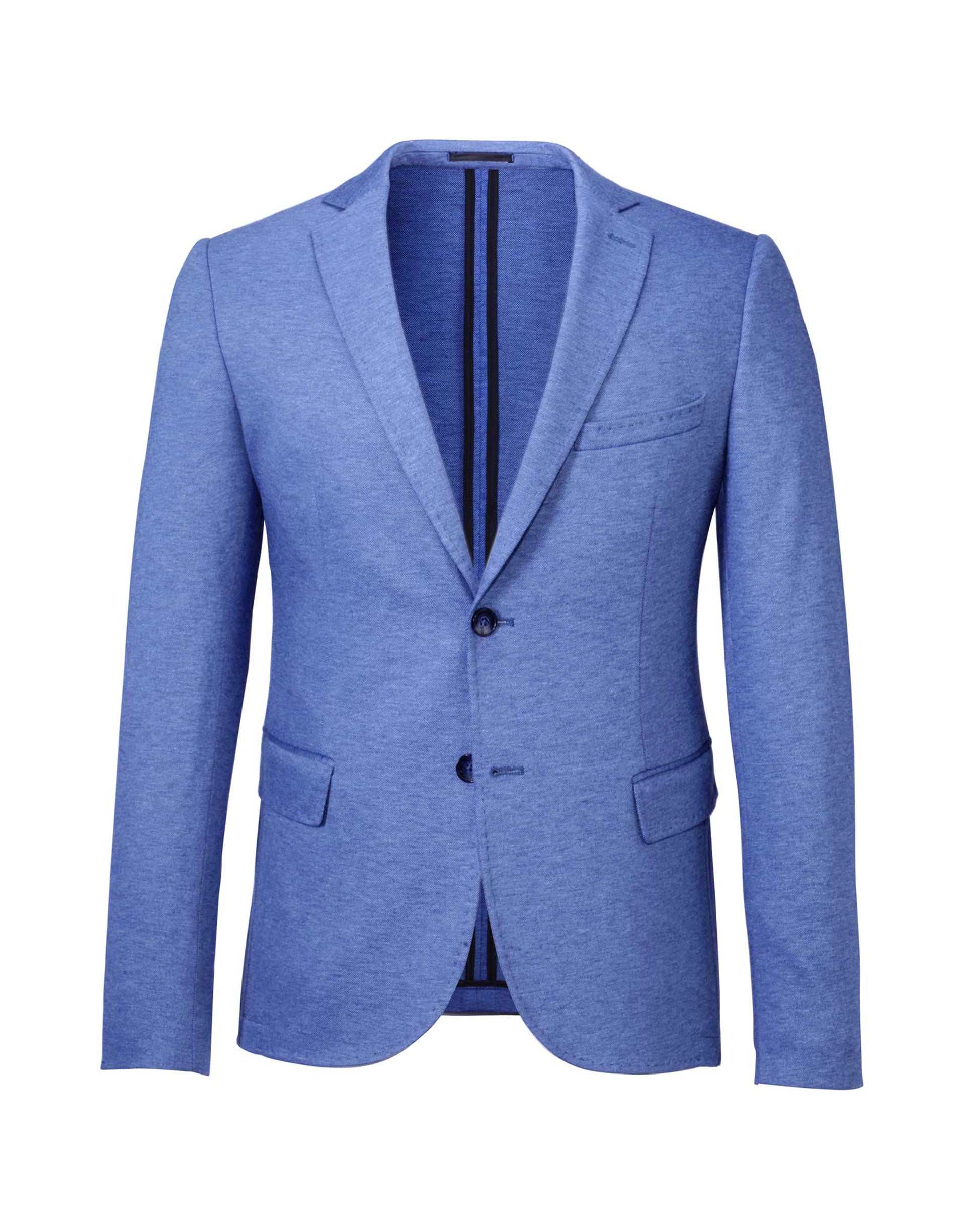 Veste casual maille navy - IZAC