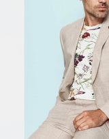 Veste coton et lin beige "Liverpool" - IZAC